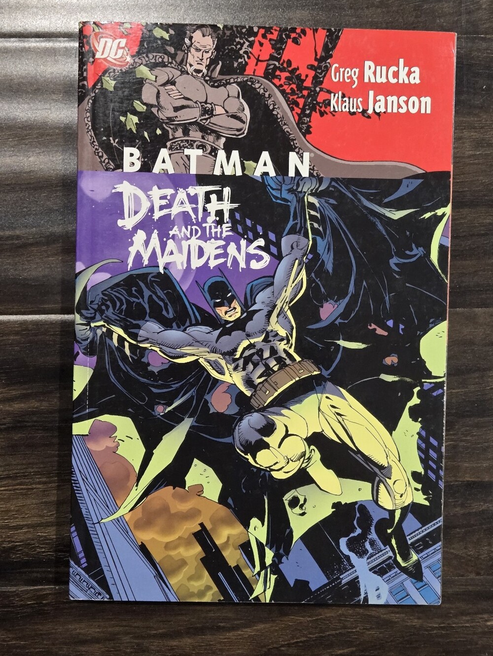 Batman Death And The Maiden DC Comics